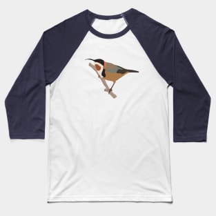 Eastern Spinebill Bird Art No.1 Baseball T-Shirt